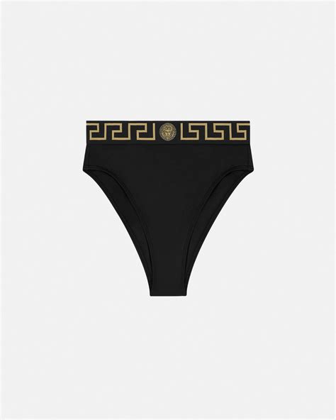 versace inspired bikini|Versace greca bikini bottoms.